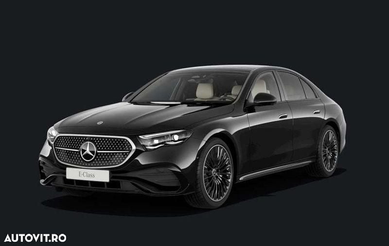 Second-hand Mercedes E200 AMG line 204 CP (150 kW) 2024 Culoarenegru Berlinǎ
