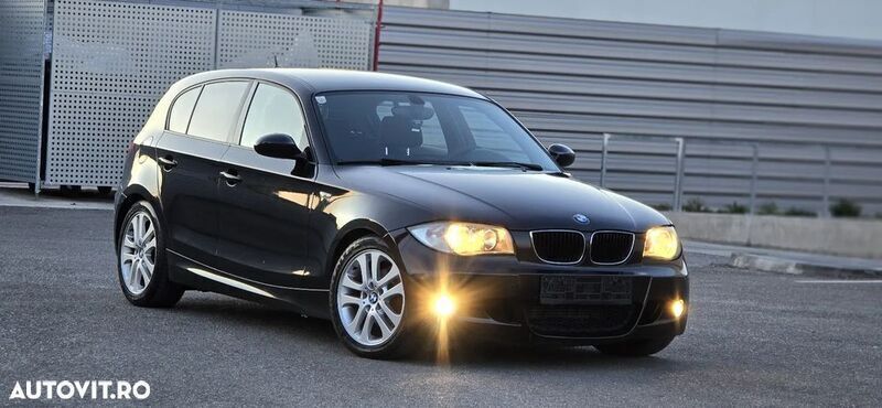 Negru Utilizat 2007 BMW 118 Sport Line Hatchback | 3.890 EUR (Preț OK) - Imagine 1/4