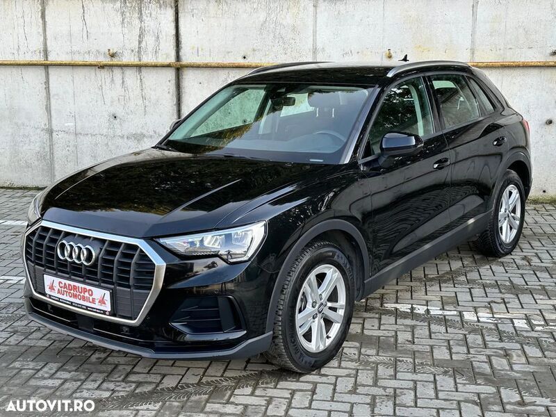 Negru Utilizat 2020 Audi Q3 Advanced SUV | 20.933 EUR (Preț OK) - Imagine 1/4