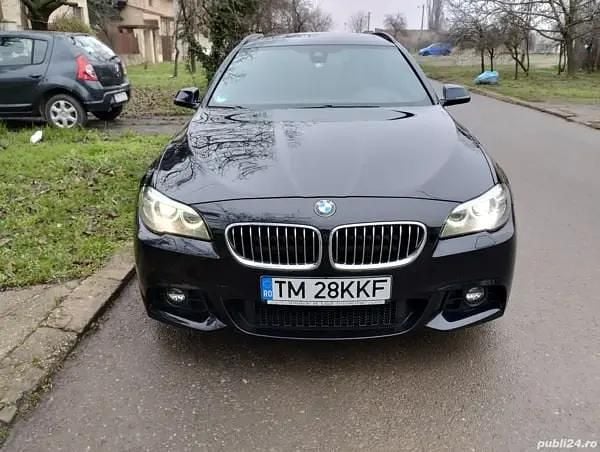 Culoarealbastru Utilizat 2014 BMW 520 Luxury Line Break | 12.400 EUR (Preț bun) - Imagine 1/4