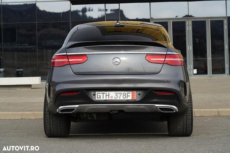 Second-hand Mercedes GLE350 AMG line 258 CP (189 kW) 2017 Culoaregri Coupe