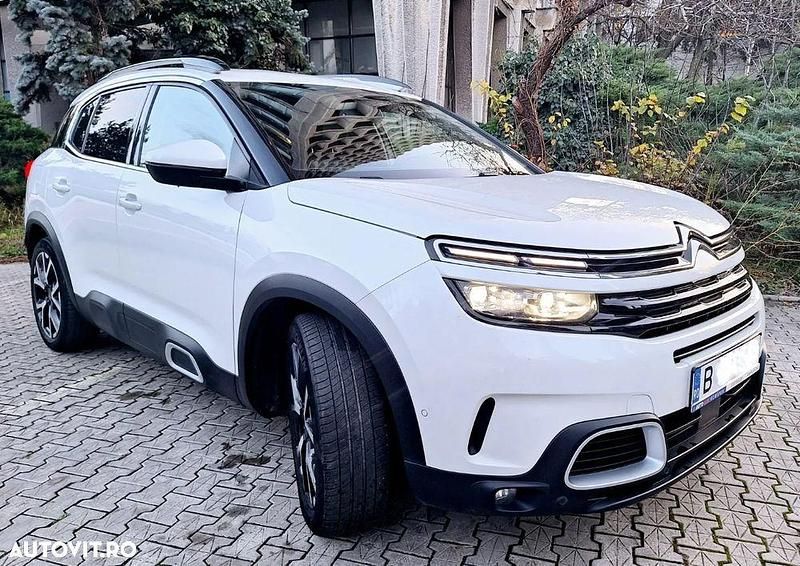 Culoarealb Utilizat 2019 Citroën C5 Aircross Shine SUV | 16.700 EUR (Puțin scump) - Imagine 1/4