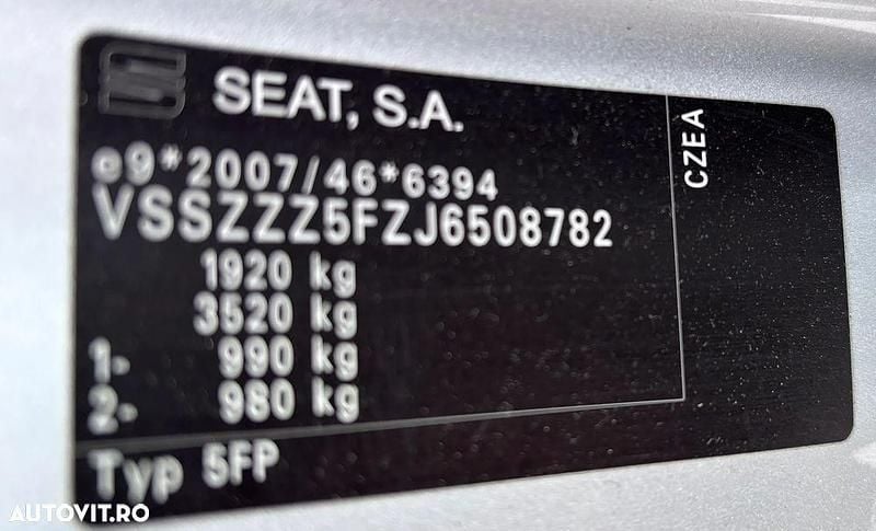 Second-hand Seat Ateca XCELLENCE 149 CP (109 kW) 2017 Culoareargint SUV