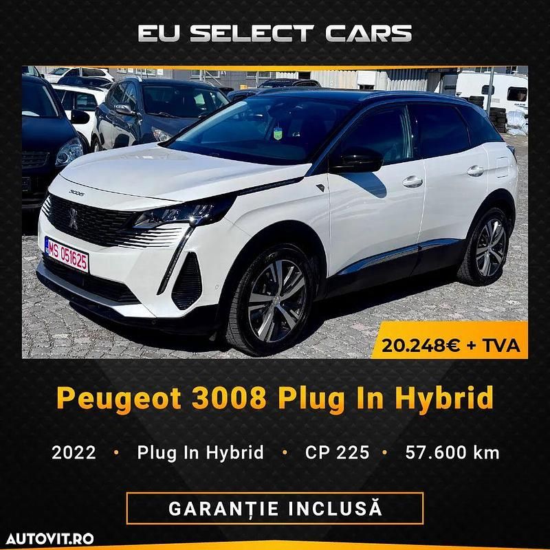 Culoarealb Utilizat 2022 Peugeot 3008 SUV | 24.500 EUR (Preț OK) - Imagine 1/4