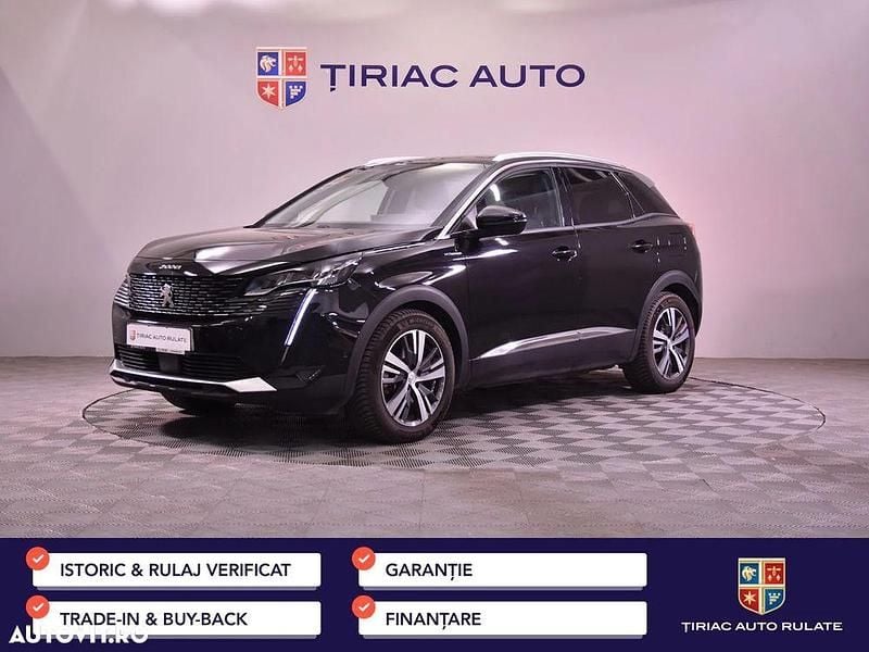 Culoarenegru Utilizat 2021 Peugeot 3008 SUV | 25.319 EUR (Puțin scump) - Imagine 1/4