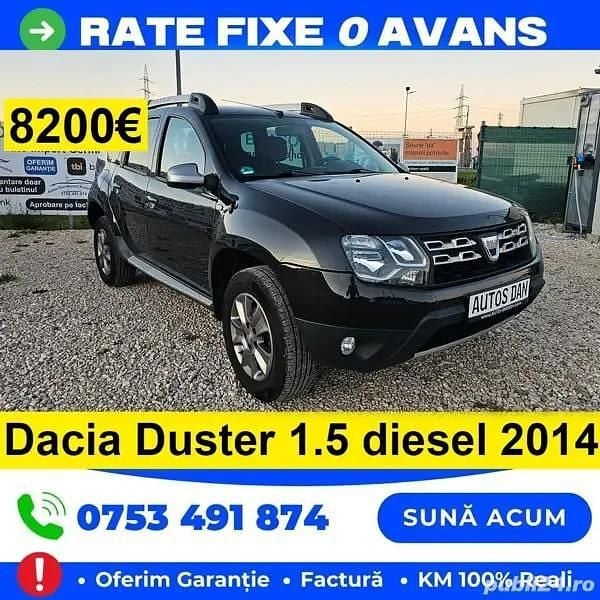 Utilizat 2014 Dacia Duster SUV | 8.200 EUR (Puțin scump) - Imagine 1/4