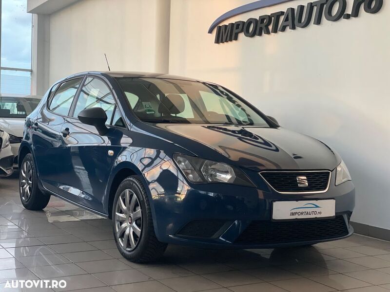 Albastru Utilizat 2016 Seat Ibiza Reference Hatchback | 5.750 EUR (Preț bun) - Imagine 1/4