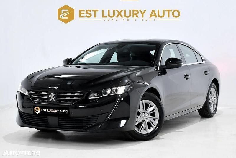 Negru Utilizat 2021 Peugeot 508 Allure Berlinǎ | 15.990 EUR (Preț OK) - Imagine 1/4