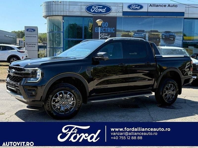Culoarenegru Nouă 2025 Ford Ranger Wildtrack Pickup | 51.546 EUR (Preț OK) - Imagine 1/4