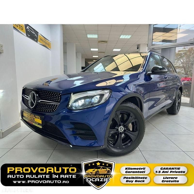 Culoarealbastru Utilizat 2018 Mercedes GLC220 AMG line SUV | 25.990 EUR (Preț OK) - Imagine 1/4