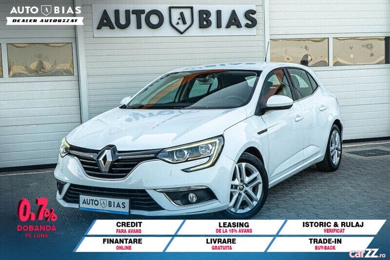 Alb Utilizat 2018 Renault Mégane IV Intens Berlinǎ | 12.781 EUR (Preț OK) - Imagine 1/4