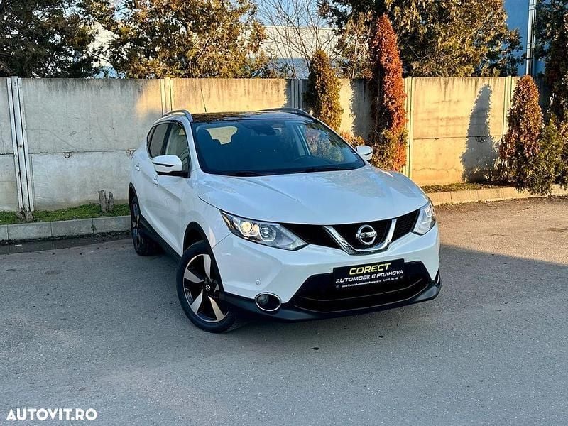 Second-hand Nissan Qashqai 110 CP (80 kW) 2016 Culoarealb SUV