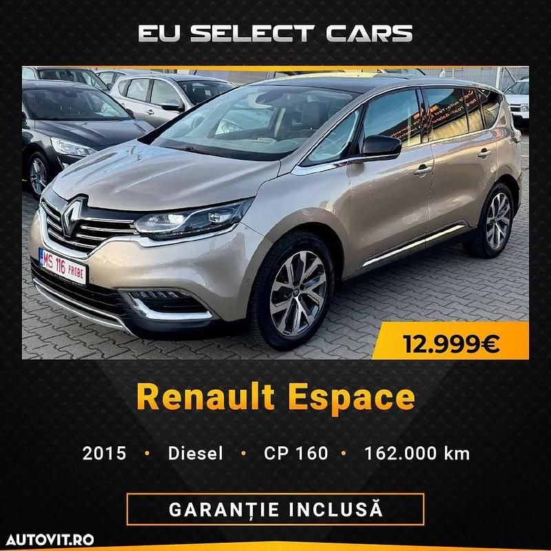 Culoarebej Utilizat 2015 Renault Espace Intens Monovolum | 12.999 EUR (Preț OK) - Imagine 1/4