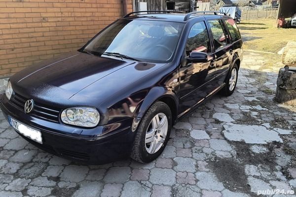Albastru Utilizat 2001 VW Golf IV Berlinǎ | 2.100 EUR (Preț OK) - Imagine 1/4