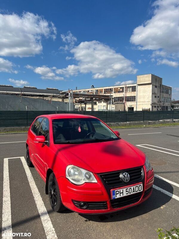 Rosu Utilizat 2005 VW Polo | 1.300 EUR (Preț OK) - Imagine 1/4