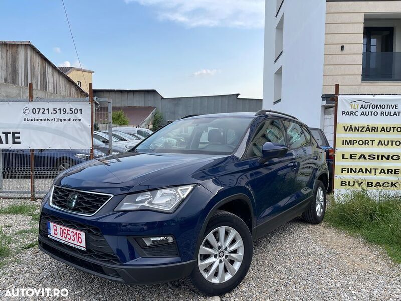 Albastru Utilizat 2017 Seat Ateca Ecomotive SUV | 10.490 EUR - Imagine 1/4
