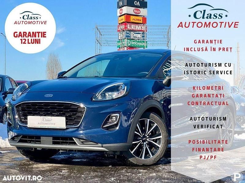 Culoarealbastru Second-hand 2021 Ford Puma SUV | 9.750 EUR (Preț OK) - Imagine 1/4