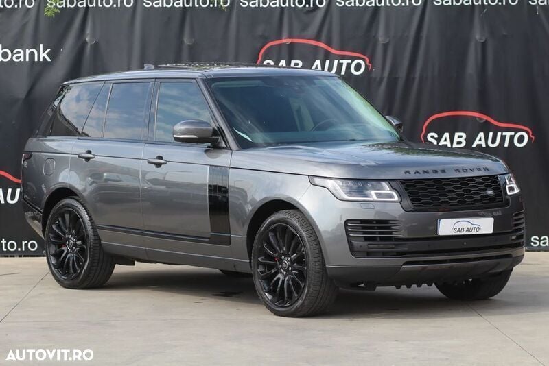 Gri Utilizat 2018 Land Rover Range Rover Vogue SUV | 64.500 EUR - Imagine 1/4
