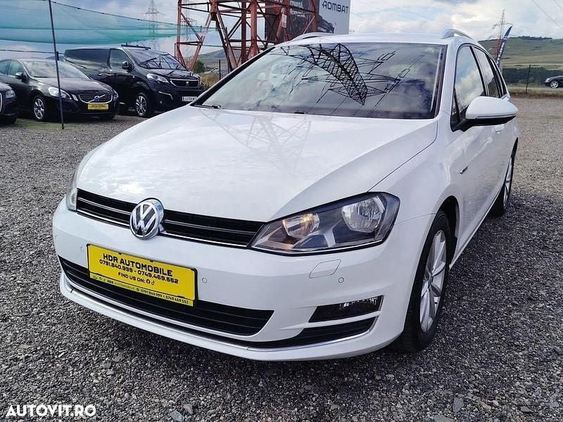 Alb Utilizat 2015 VW Golf VII LOUNGE Break | 7.799 EUR (Puțin scump) - Imagine 1/4