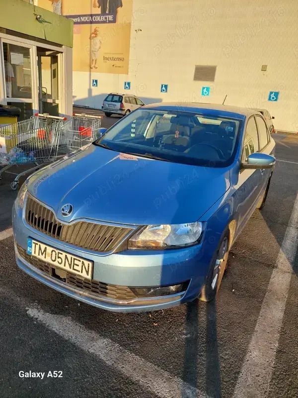 Albastru Utilizat 2019 Skoda Rapid Berlinǎ | 9.200 EUR (Preț OK) - Imagine 1/4