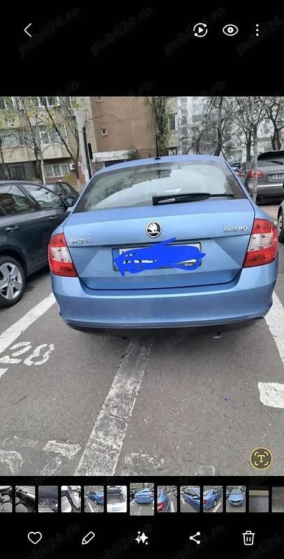 Second-hand 2016 Skoda Rapid Berlinǎ | 8.000 EUR (Preț OK) - Imagine 1/4