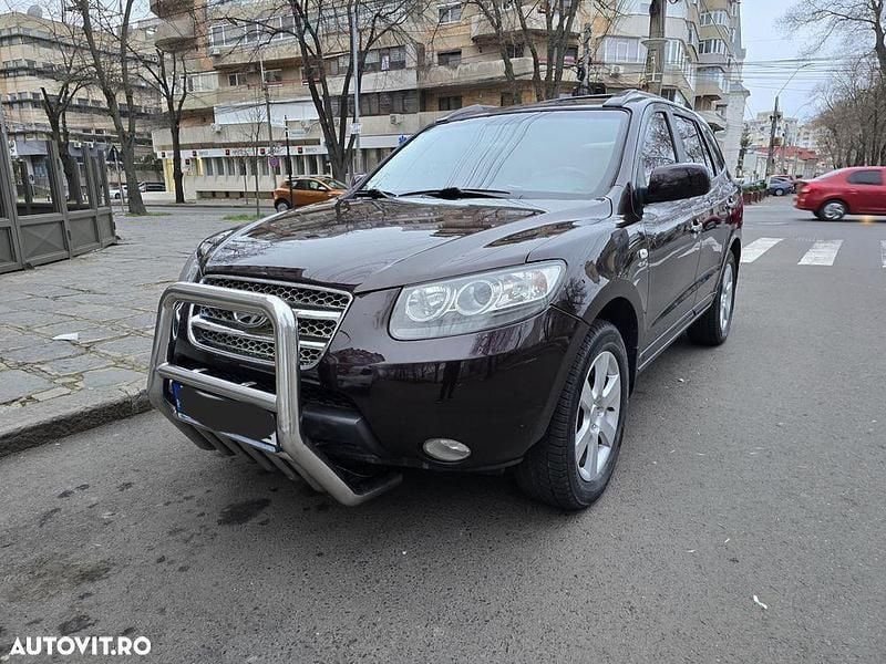 Rosu Utilizat 2008 Hyundai Santa Fe SUV | 4.400 EUR (Preț bun) - Imagine 1/4