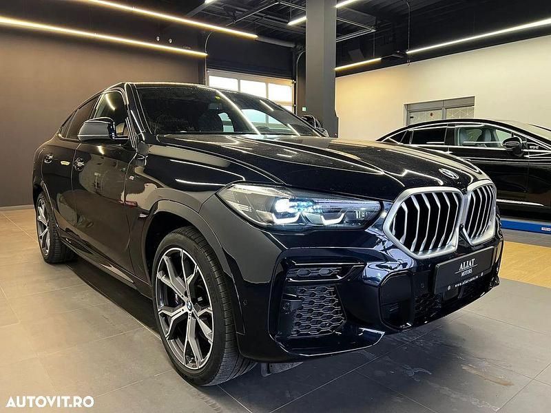 Second-hand BMW X6 Sport Line 340 CP (250 kW) 2022 Culoarenegru SUV