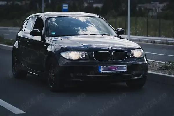 Negru Utilizat 2008 BMW 116 Hatchback | 3.399 EUR (Puțin scump) - Imagine 1/4