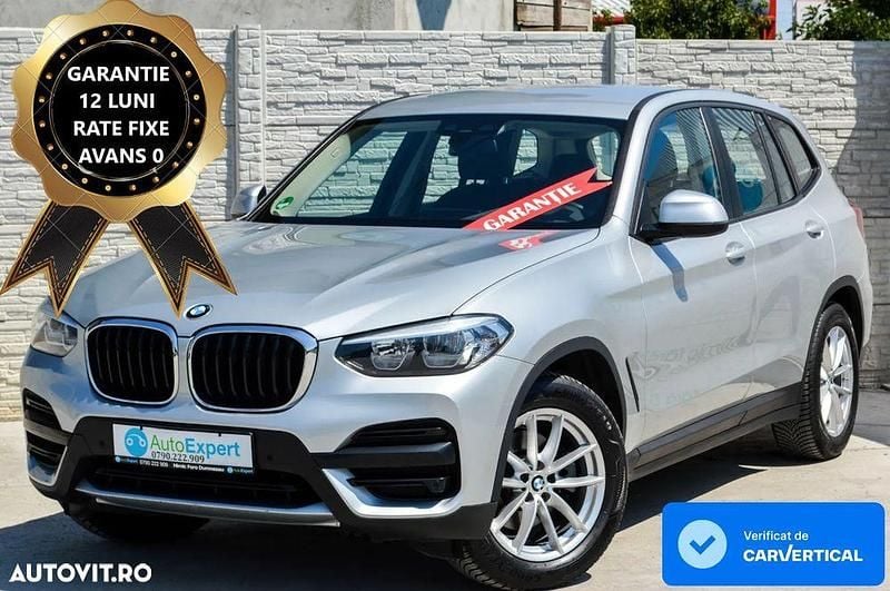 Gri Utilizat 2019 BMW X3 Advantage SUV | 24.480 EUR (Preț bun) - Imagine 1/4