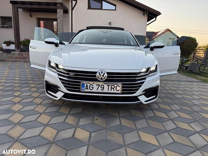 Second-hand VW Arteon R-line 190 CP (139 kW) 2018 Culoarealb Berlinǎ
