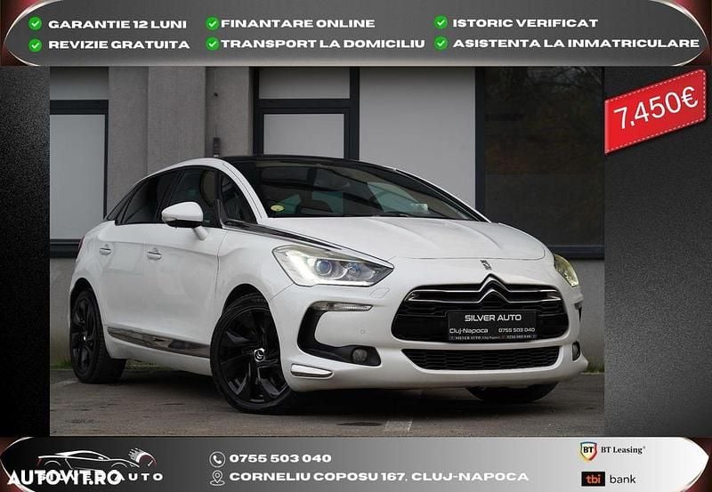 Second-hand Citroën DS5 Chic 163 CP (119 kW) 2013 Culoarealb Hatchback