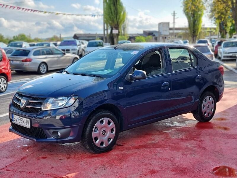 Second-hand Dacia Logan 75 CP (55 kW) 2014 Albastru Berlinǎ