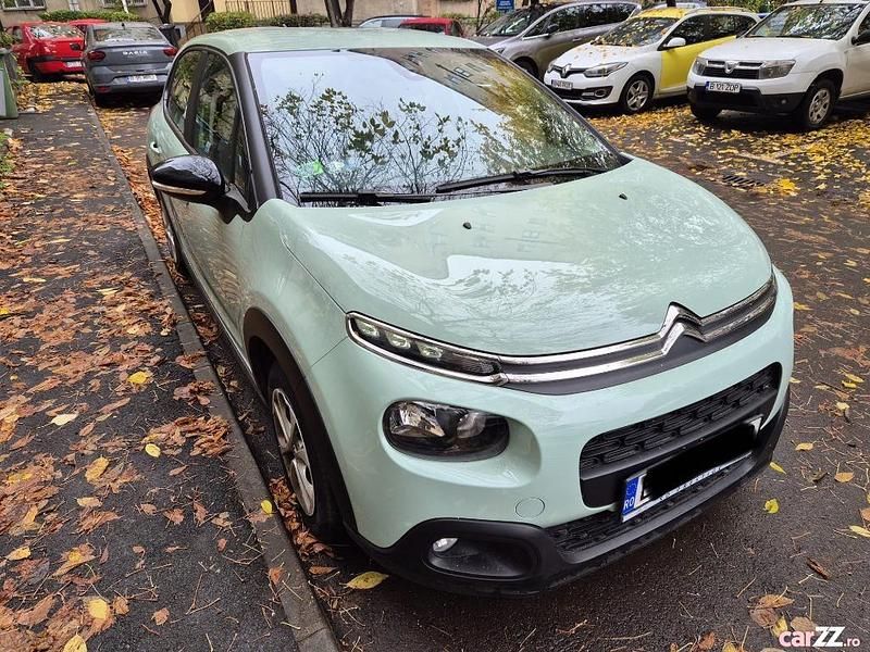 Verde Utilizat 2019 Citroën C3 Hatchback | 9.500 EUR (Preț OK) - Imagine 1/4