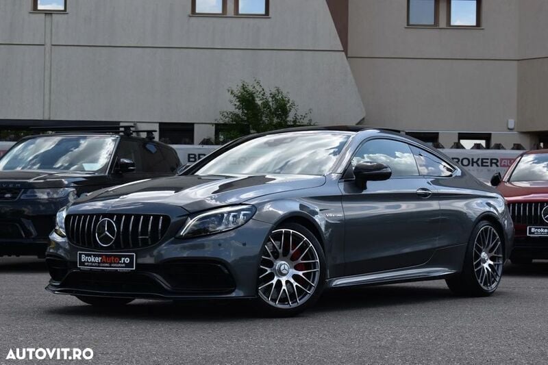 Gri Utilizat 2020 Mercedes C63 AMG AMG Coupe | 82.401 EUR - Imagine 1/4