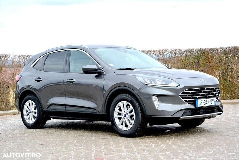 Negru Second-hand 2022 Ford Kuga Titanium SUV | 12.990 EUR (Super Preț) - Imagine 1/4