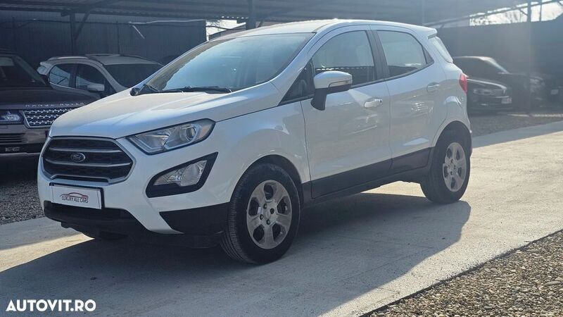 Alb Utilizat 2019 Ford Ecosport SUV | 8.999 EUR (Preț bun) - Imagine 1/4