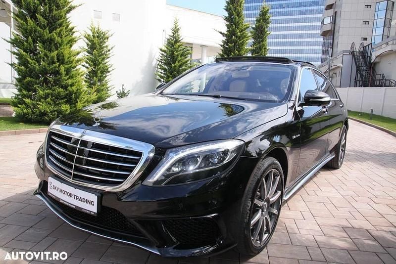Culoarenegru Utilizat 2016 Mercedes S63 AMG AMG Berlinǎ | 55.980 EUR - Imagine 1/4