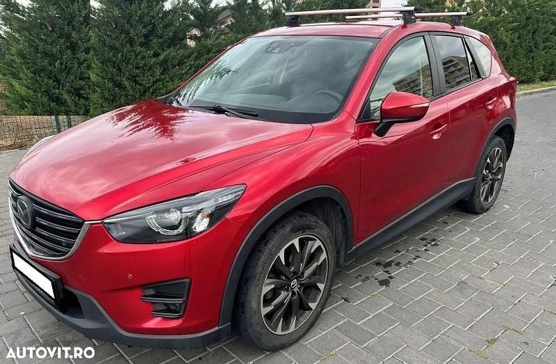 Rosu Utilizat 2015 Mazda CX-5 SUV | 9.500 EUR (Super Preț) - Imagine 1/4