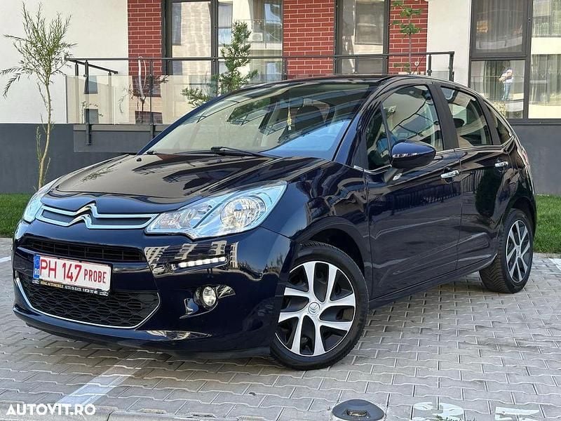 Second-hand Citroën C3 83 CP (61 kW) 2017 Culoarenegru Hatchback