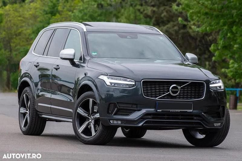 Gri Utilizat 2019 Volvo XC90 R-Design SUV | 27.200 EUR - Imagine 1/4
