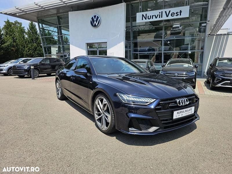 Albastru Utilizat 2019 Audi A7 Comfort Hatchback | 42.000 EUR (Scump) - Imagine 1/4