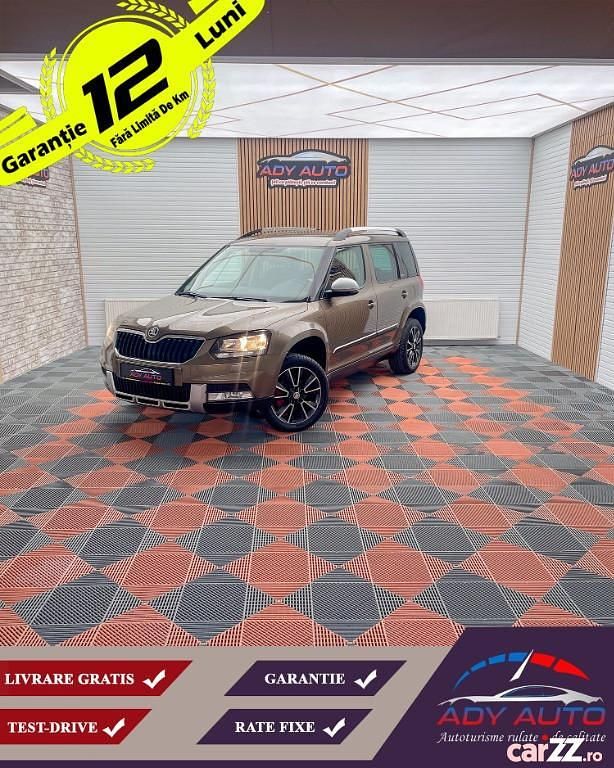 Auriu Utilizat 2015 Skoda Yeti Adventure SUV | 10.799 EUR (Preț OK) - Imagine 1/4
