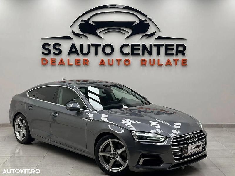 Gri Utilizat 2018 Audi A5 Sportback Sport Hatchback | 21.990 EUR (Scump) - Imagine 1/4