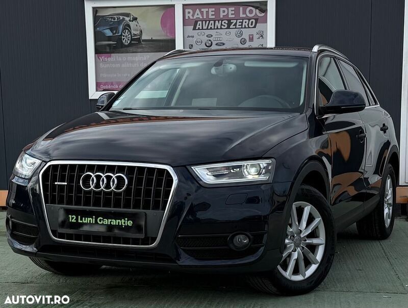 Negru Utilizat 2014 Audi Q3 Design SUV | 13.290 EUR (Preț OK) - Imagine 1/4