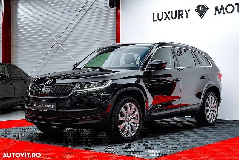 Culoarenegru Utilizat 2018 Skoda Kodiaq Active SUV | 21.175 EUR (Preț OK) - Imagine 1/4