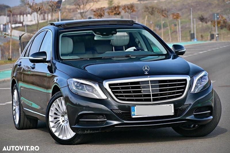 Negru Utilizat 2017 Mercedes S350 Berlinǎ | 30.500 EUR - Imagine 1/4