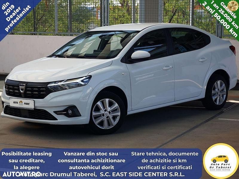 Culoarealb Utilizat 2021 Dacia Logan Comfort Berlinǎ | 9.000 EUR (Puțin scump) - Imagine 1/4