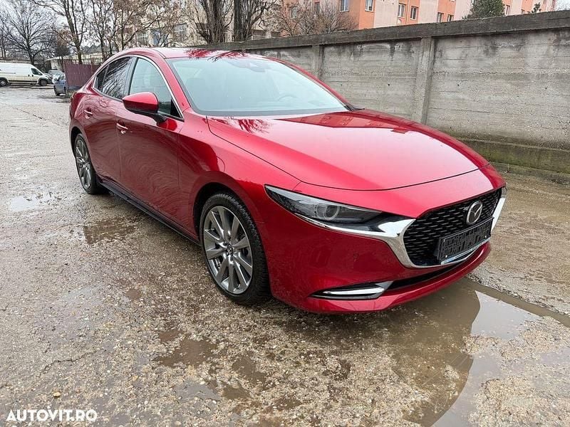 Second-hand Mazda 3 Exclusive-Line 186 CP (136 kW) 2022 Culoarerosu Berlinǎ