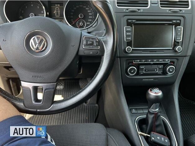 Negru Utilizat 2012 VW Golf VII Hatchback | 6.250 EUR (Preț OK) - Imagine 1/4