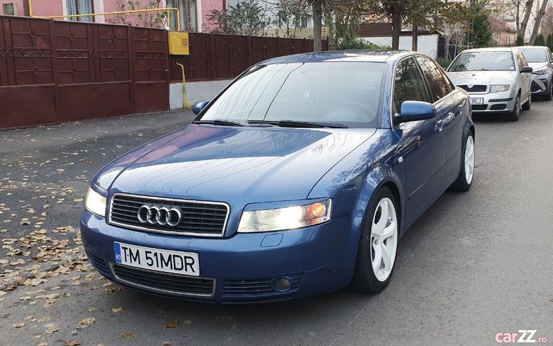 Albastru Utilizat 2002 Audi A4 Berlinǎ | 2.350 EUR (Preț OK) - Imagine 1/4